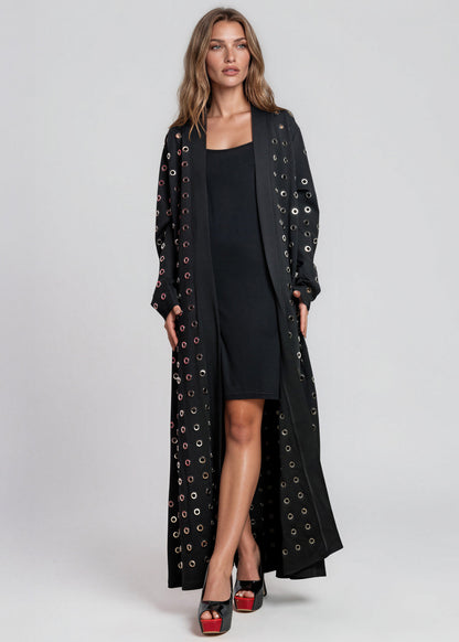 Long Rivet Cardigan