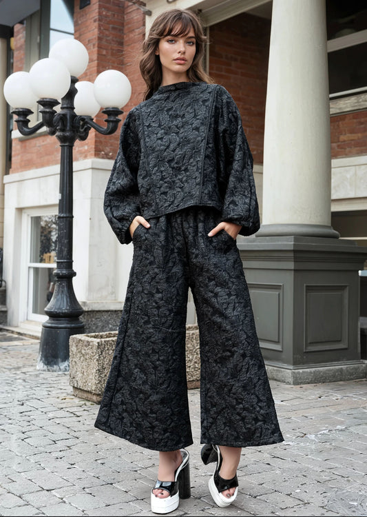 Textured Petal Printed Set