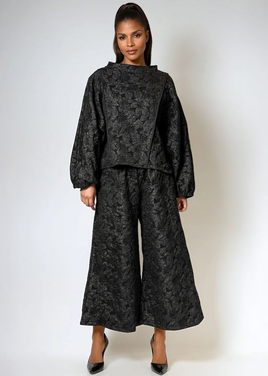 Textured Petal Printed Set