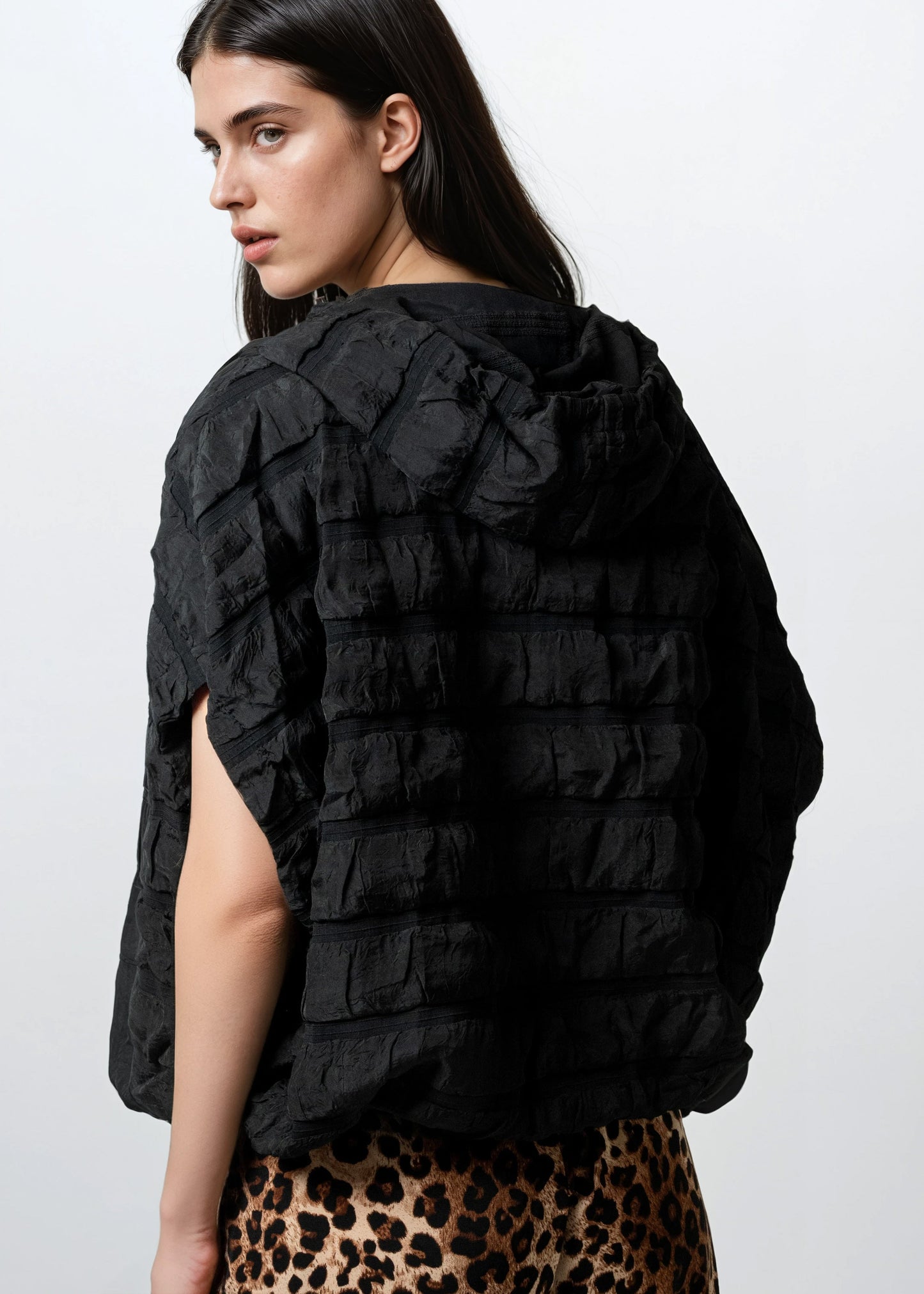 Hooded Drawstring Athleisure Vest