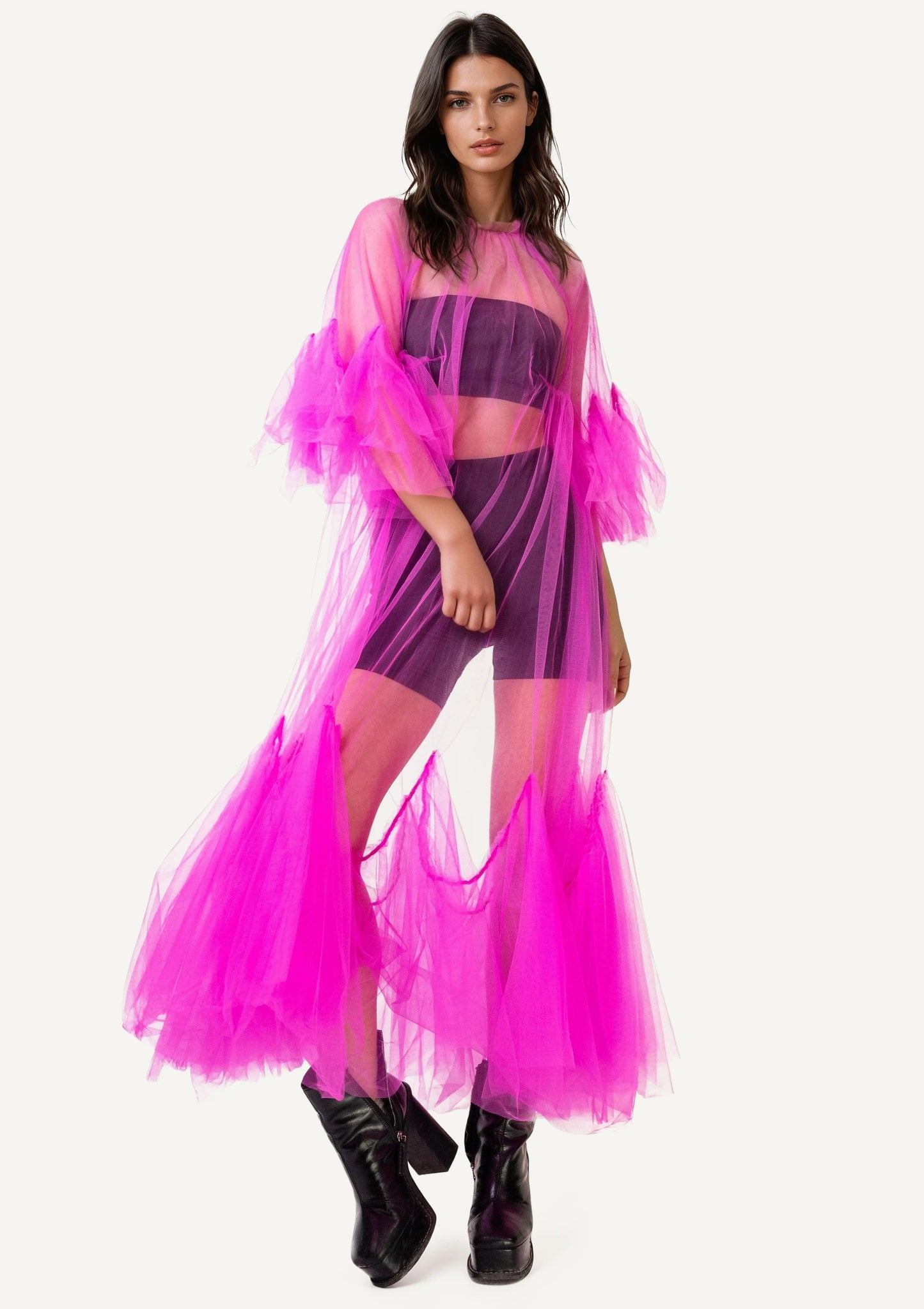 Avant Garde Tulle Overlay