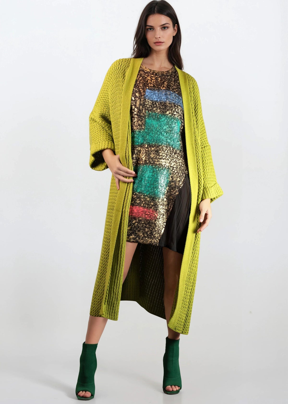 Chunky Cable Knit Cardigan