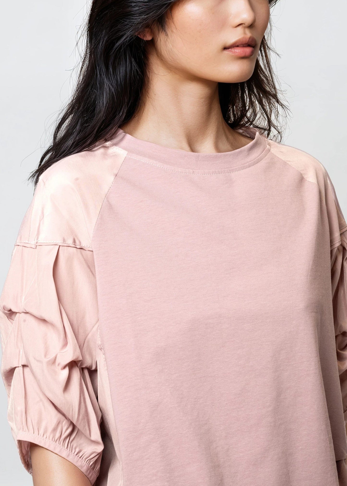 Cinched Sleeve Tee