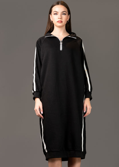 Half Zip Athleisure Dress
