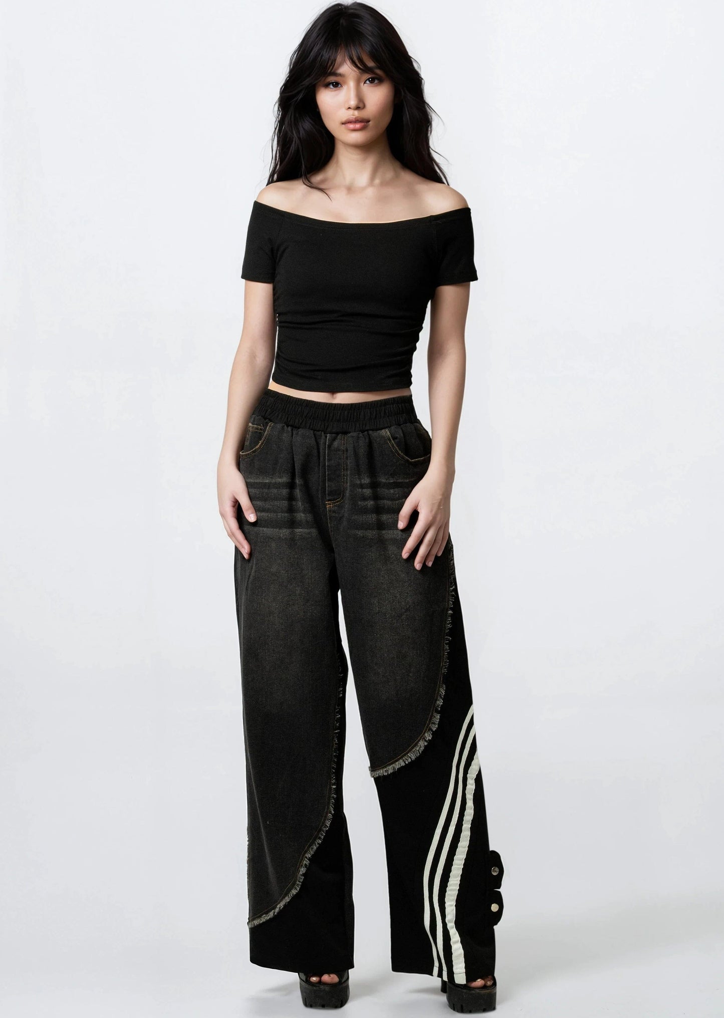 Hybrid Denim Athleisure Sweat Pant