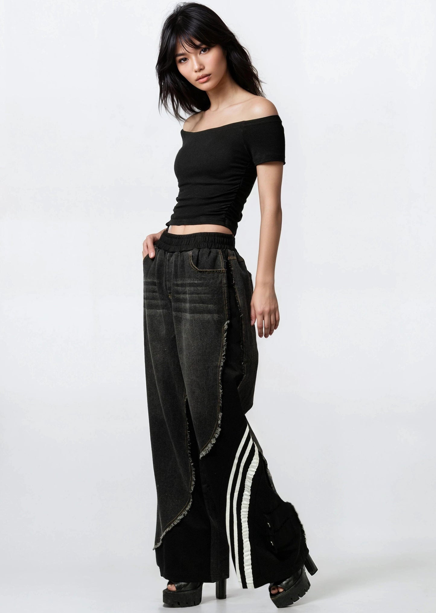 Hybrid Denim Athleisure Sweat Pant