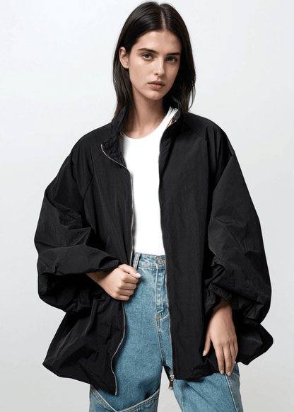 Lightweight Balloon Sleeve Jacket