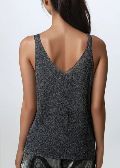 Studded Rhinestone Tank Top