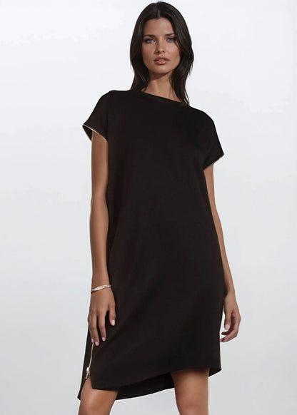 Zip It Tee Dress